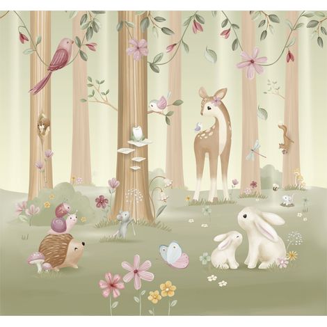 Little Dutch Fototapete Fairy Garden 280x300cm (1/5)