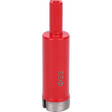 Mèche Diamantée à Dents Plates pour Céramique et Marbre, Perceuse Rapide en Acier 22mm (1/5)