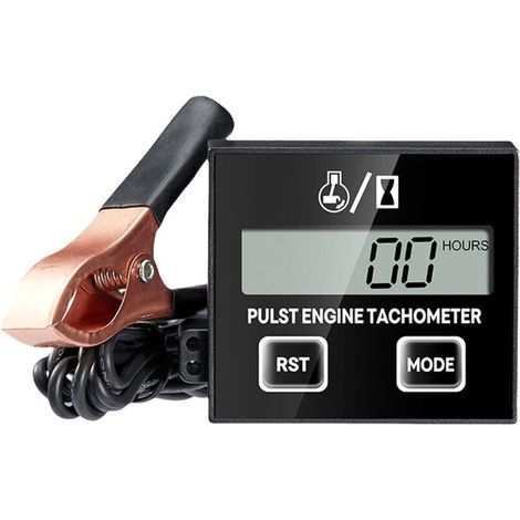 Digitaler Drehzahlmesser, digitaler 2-Takt-Drehzahlmesser, induktiver Drehzahlmesser, Drehzahlmesser für kleine Motoren wie Motorrad, Schneefräse, Motocross-Maschine, Rasenmäher (1/5)