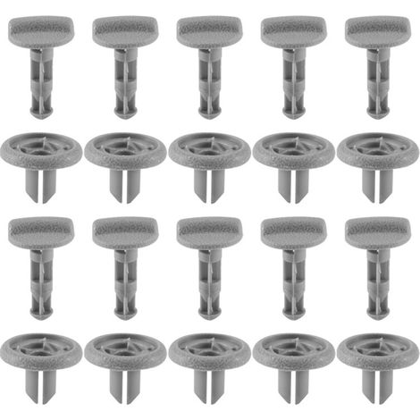 10 Pince À Tablette Pour Colis De Plastique Gris PCS, ExtrÉMitÉ, Type, Juke 799161KA3A