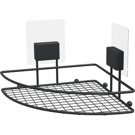 COMPACTOR - Etagère d'angle noire magic 20 x 20 x 13,5 (h) cm (1/3)