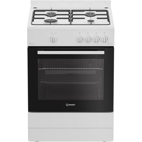 Indesit I6GGKMWF Gasherd 60 cm Weiß