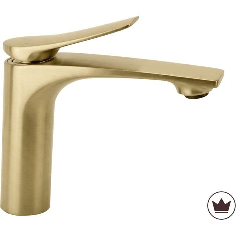 BATHROOM FAUCET REA VISION BRUSH GOLD LOW PREMIUM