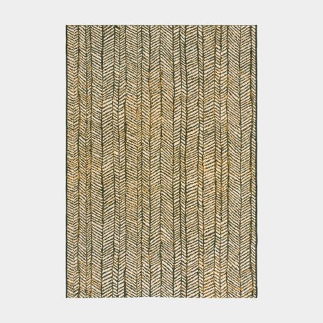 Décoweb – Tapis d’extérieur 80 x 150 cm – Motifs graphiques en polypropylène – Résistant à l'eau et aux UV – Pour intérieur et extérieur (1/5)