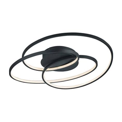 [GEBRAUCHT] B-Ware Trio Lighting Led Deckenlampe Gale Hängelampe Lampe Leuchte 60 Cm Schwarz Matt