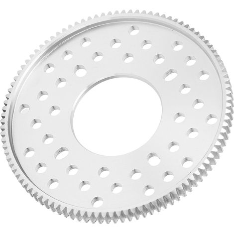 Engrenage cylindrique droit en aluminium à 100 dents, module 0,8, alésage central de 32 mm, quincaillerie et outils 4302-0032-0100 (1/5)