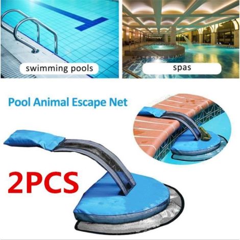2pcs Rampe de survie pour animaux. Evacuation Sauve petites créatures piscine (1/4)