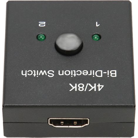 Commutateur HDMI bidirectionnel 8K 40 Gbps pour PS5, Xbox Series X et PC, plug and play. (1/5)