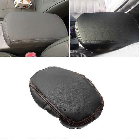 Revêtement d'accoudoir en similicuir noir et rouge avec éponge pour Toyota Rav4 (2006-2012) - Garniture intérieure (1/5)