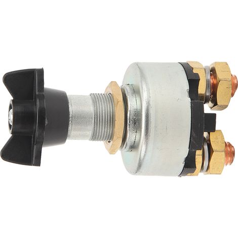12V 24V 200A Drehschalter Batterietrennschalter, 2-Positionen-Trennschalter, Stromisolator für Wohnmobil, Yacht, Anhänger, Not-Aus. (1/5)