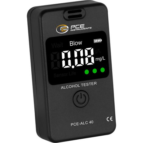 PCE Instruments PCE-ALC 40 Alkoholtester   inkl. Display, Verschiedene Einheiten anzeigbar