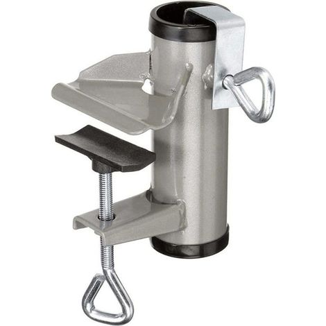 Support de Parasol Galvanisé en Métal, Fixation Balcon Résistant à l'Oxydation (1/5)