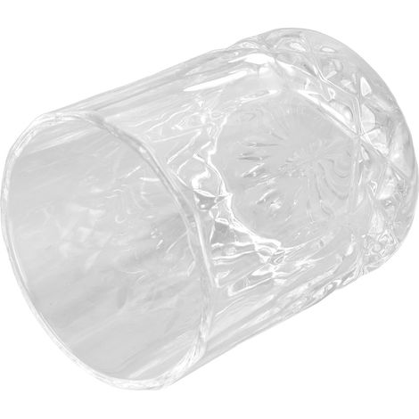 Verres à whisky 300 ml, surface gravée, verre de qualité alimentaire, verres à whisky légers pour la maison, le restaurant et le bar (1/5)