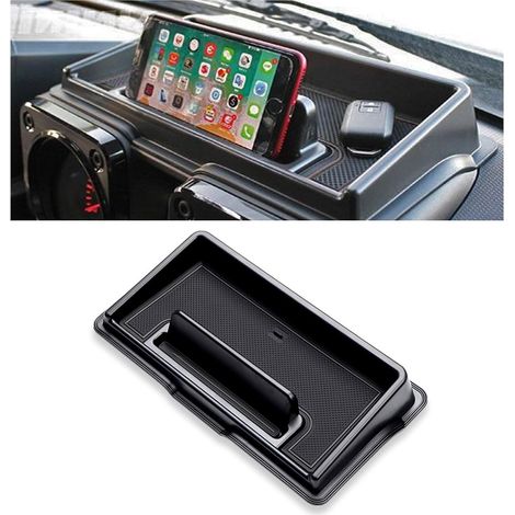 Compatible with Suzuki Jimny JB64 JB74 2018-2025 Center Armrest Storage Box, Center Armrest Organizer Tray, Multifunctional Glove Box Organizer for Suzuki Jimny (1/5)
