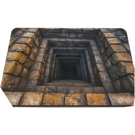 Tapis de porte d'illusion d'optique 3D, pour décors d'entrée,-M (1/2)