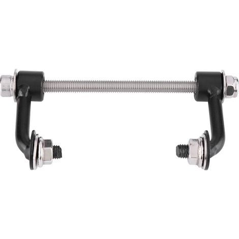 – Adjustable partition support in 304 stainless steel – Diameter 32mm – Thickness 1.5mm – Clip range 12 to 18mm – For public toilets (1/5)