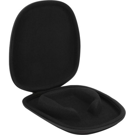 Étui de protection en nylon noir pour écouteurs Bluetooth sans fil portables. (1/5)
