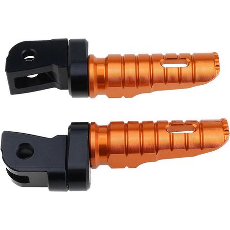 Estriberas delanteras para motocicleta KTM DUKE 200 250 300 690 790 790R DUKE 890 890R (naranja) (1/5)