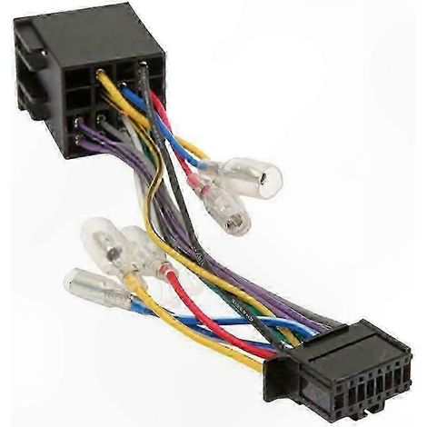 16-poliger ABS-Kfz-Kabelbaumstecker, Autoradiokabel für Fahrzeuge ab Baujahr 2003, Stereo-Netzteil, Universalzubehör