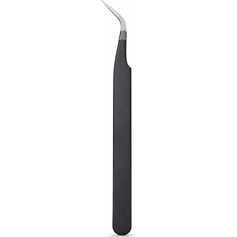 Pince brucelles ESD ESD-10 pointe fine sans rebord sachet (1/5)