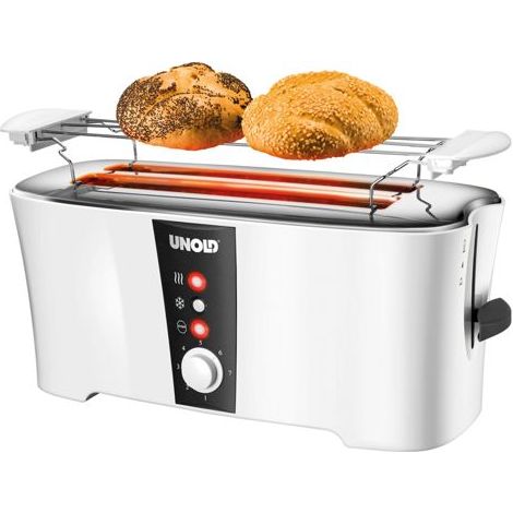 Unold 38020 Toaster Design Dual Weiss-Schwarz (1/5)
