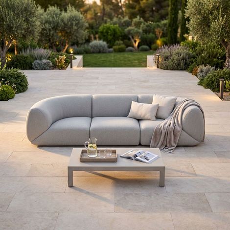 PETALUMA - Set salotto da giardino modulare