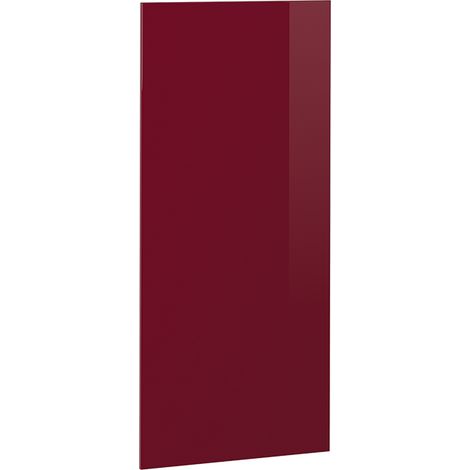 Frente de cocina R-Line, Rojo de alto brillo, 59.6 x 132.7 cm frente de mueble para armario despensa, Vicco (1/5)