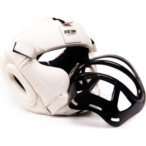 Casque de boxe StormCloud HG1 avec grille blanche M (1/5)