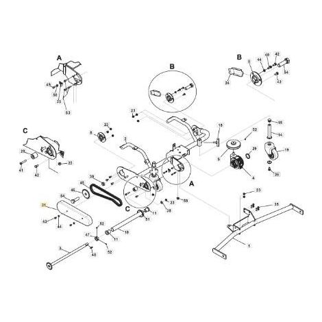 TAPA CADENA STIGA ORIGINAL - 118890111/0