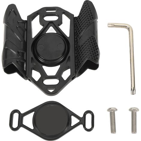 Support antivol pour traceur IOS étanche noir avec vis de sécurité fixation vélo pour entretien (1/5)