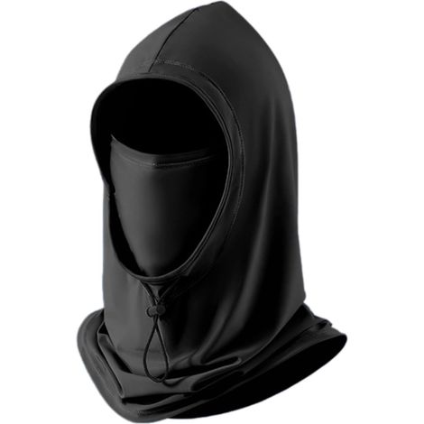 Cache-cou amovible pour homme, tissu respirant en soie glacée, parfait pour les saisons chaudes et les sports de plein air (1/5)