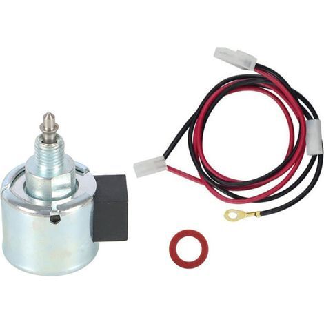 Vanne électromagnétique de carburateur référence 694393, accessoire de sécurité moteur pour tondeuses à gazon et tous équipements thermiques de jardin (1/5)