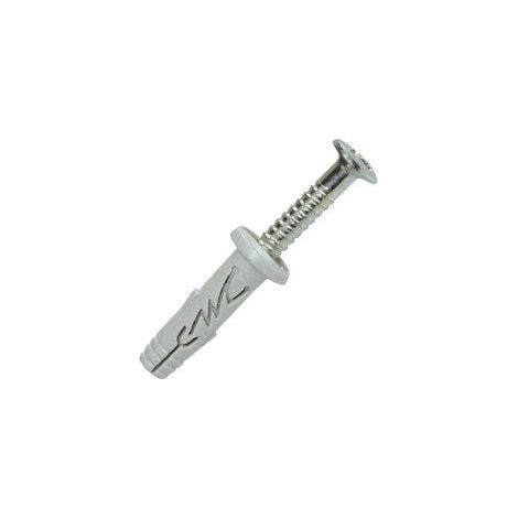Spit – Lot de 100 chevilles à frapper nylon 6x30mm – Pour béton mousse – Charge maximale élevée – Utilisation avec marteau (1/2)