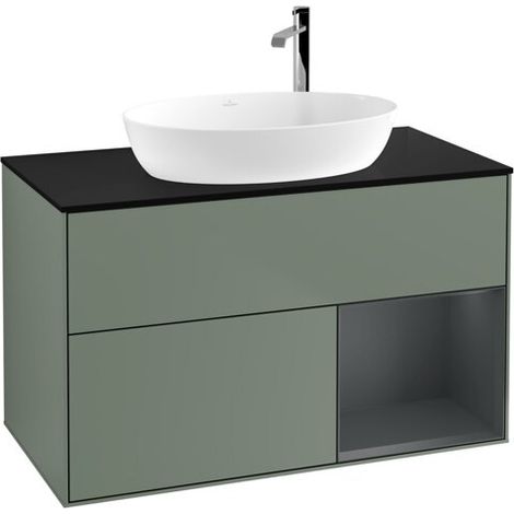 Villeroy & Boch F902HGGM meuble sous-lavabo Finion F90 (1/2)