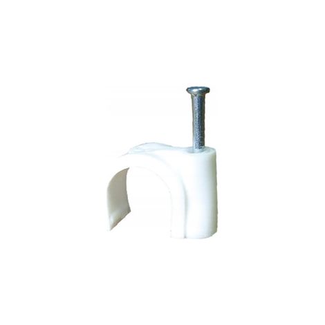 Support à clou pour câbles ronds O12 (1/2)