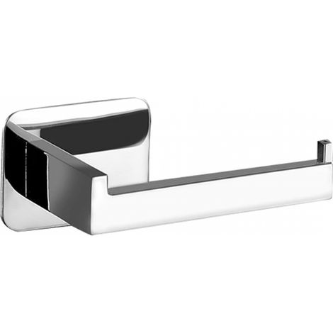 Porte-Rouleau Papier Auto-Adhésif Acier Inox, Support Sans Perçage Salle de Bain (1/3)