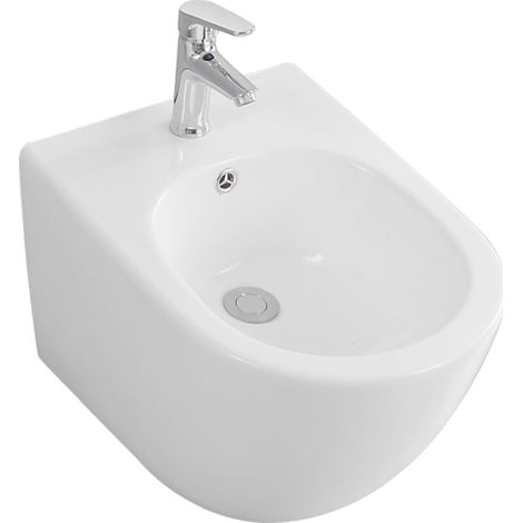 Bidet sospeso - 52 x 36,3 x 33 cm - Bianco -VELA (1/5)