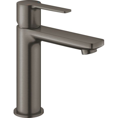 Grohe Lineare, mezclador monomando de lavabo tamaño S, cepillo Grafito Duro (23106AL1)