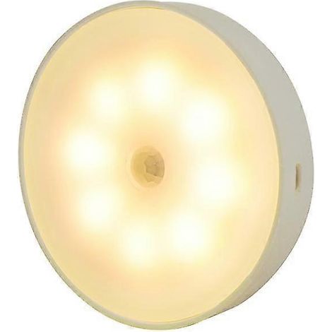 3 lampes LED à détecteur de mouvement sans fil et rechargeables (1/5)