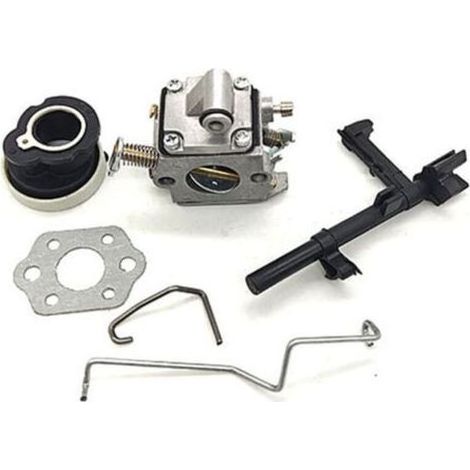 (C)Carburateur pour STIHL MS170 MS180 017 018, Carburateur pour STIHL MS170 MS180 017 018 Pièces de tronçonneuse tondeuse à gazon Carburateur (1/4)