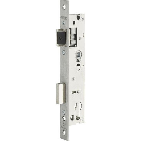 Gehäuse für Profilzylinderschloss L39/A24/EA92 THIRARD umkehrbar Stulp INOX ohne Schließblech / ohne Rolle - 00015924