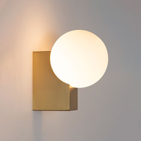 Designer-Wandleuchte "SIDERAL" - G9 - Kristallkugel