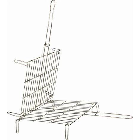 Griglia doppia stagnata 40x45cm cromata 5 (1/2)