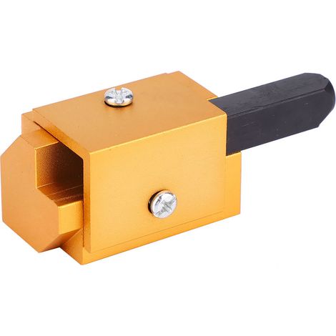 Ciseau d'angle pour charnières carrées encastrées en alliage d'aluminium pour serrures de porte - outil de menuiserie (1/5)