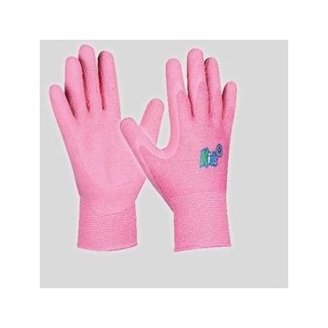 Guanti da lavoro gebold kids rosa protezione bambino