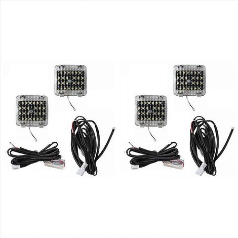 4 luces ambientales adicionales para el maletero del Alphard Vellfire serie 20 (2008-2014) (1/5)