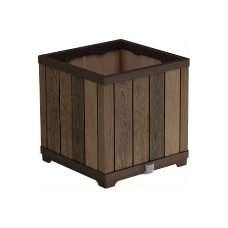 Vaso Keter 261031 Marrone in Plastica Rotonda per Uso Domestico e Esterno