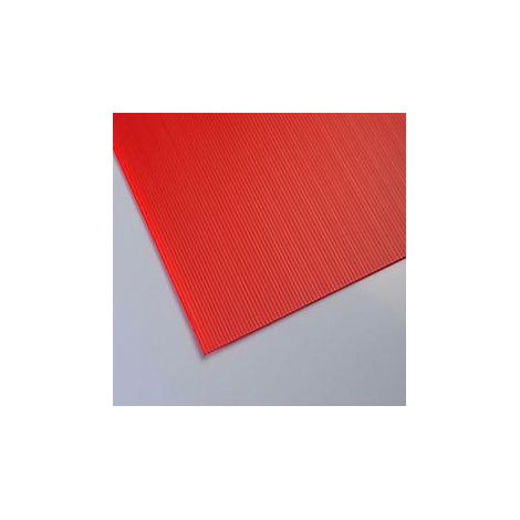 LASTRA ALVEOLARE "PLASTONDA" 50X100 SP.2,5MM ROSSO