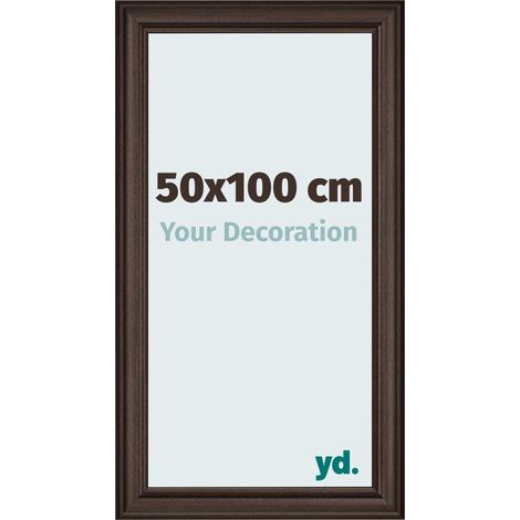 yd. - Cadre photo 50x100 - Chene Fonce - MDF - Lazio