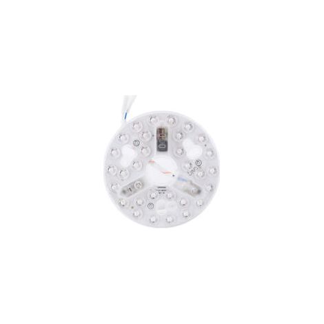 Kit de remplacement pour ventilateur de plafond à LED de 5,3 pouces, 3 000 K, 4 200 K, 6 500 K, intensité variable, 15 W, rond, 95 à 265 V